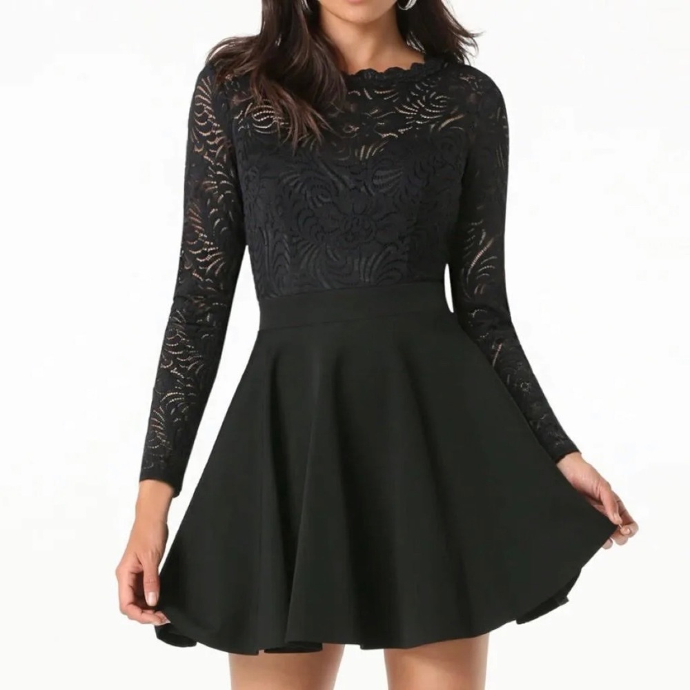 Black Bebe dress